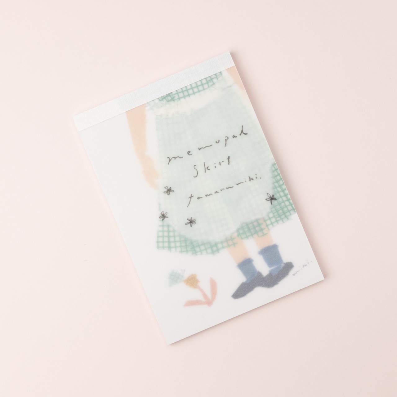 < 田村美紀 > メモパッド