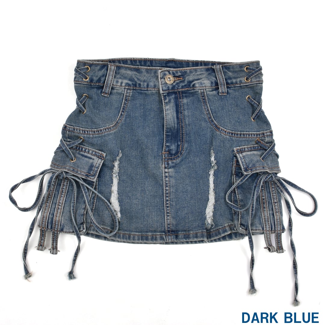 モナコで購入 レース×デニムスカート モナコで購入 レース×デニムスカート モナコで購入 レース