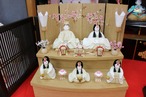 雛人形　木目込人形　一秀「雪桜」五人飾り　限定品