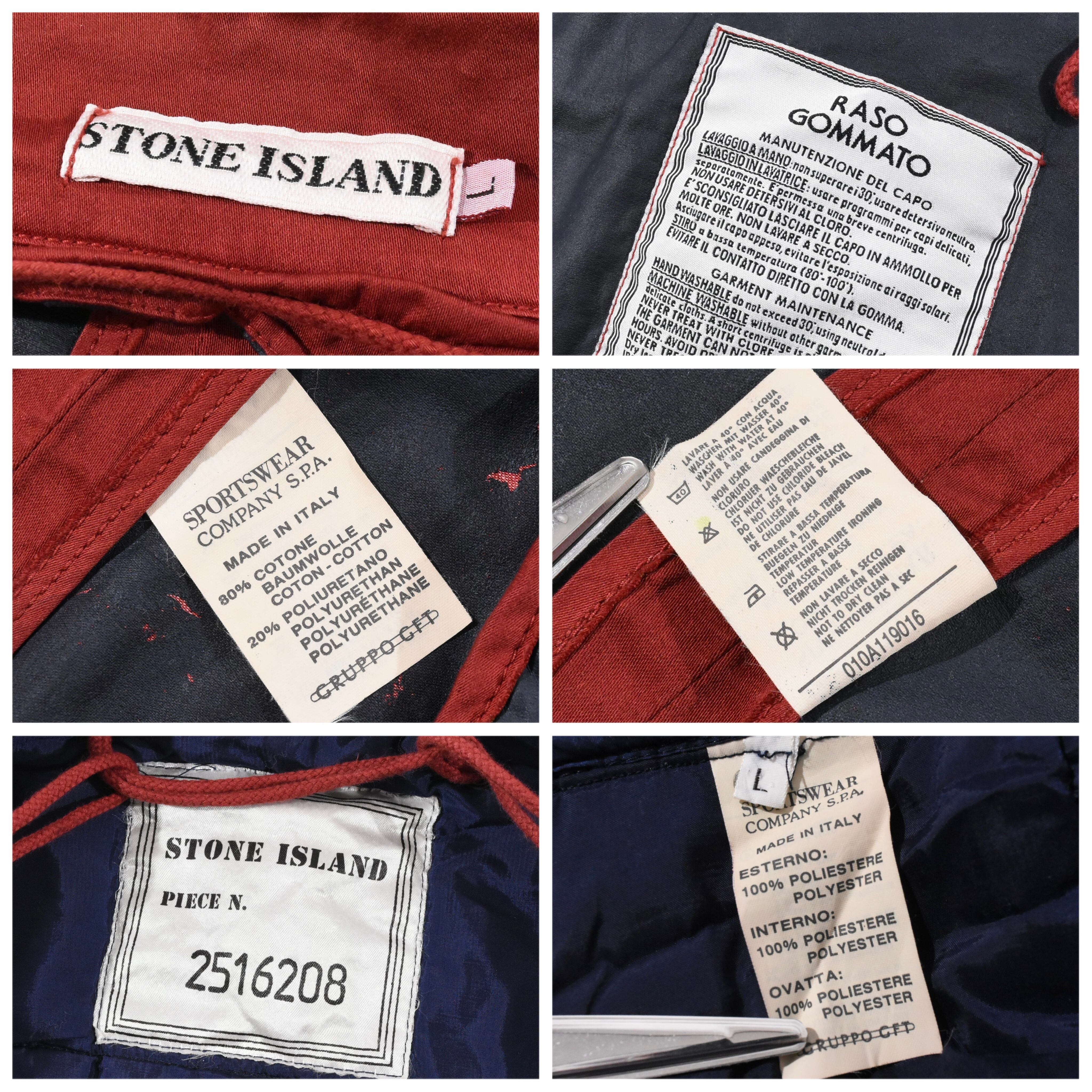 90s STONE ISLAND RASO GOMMATO JACKET L | Pay ID 90s STONE ISLAND RASO GOMMATO JACKET L | Pay ID