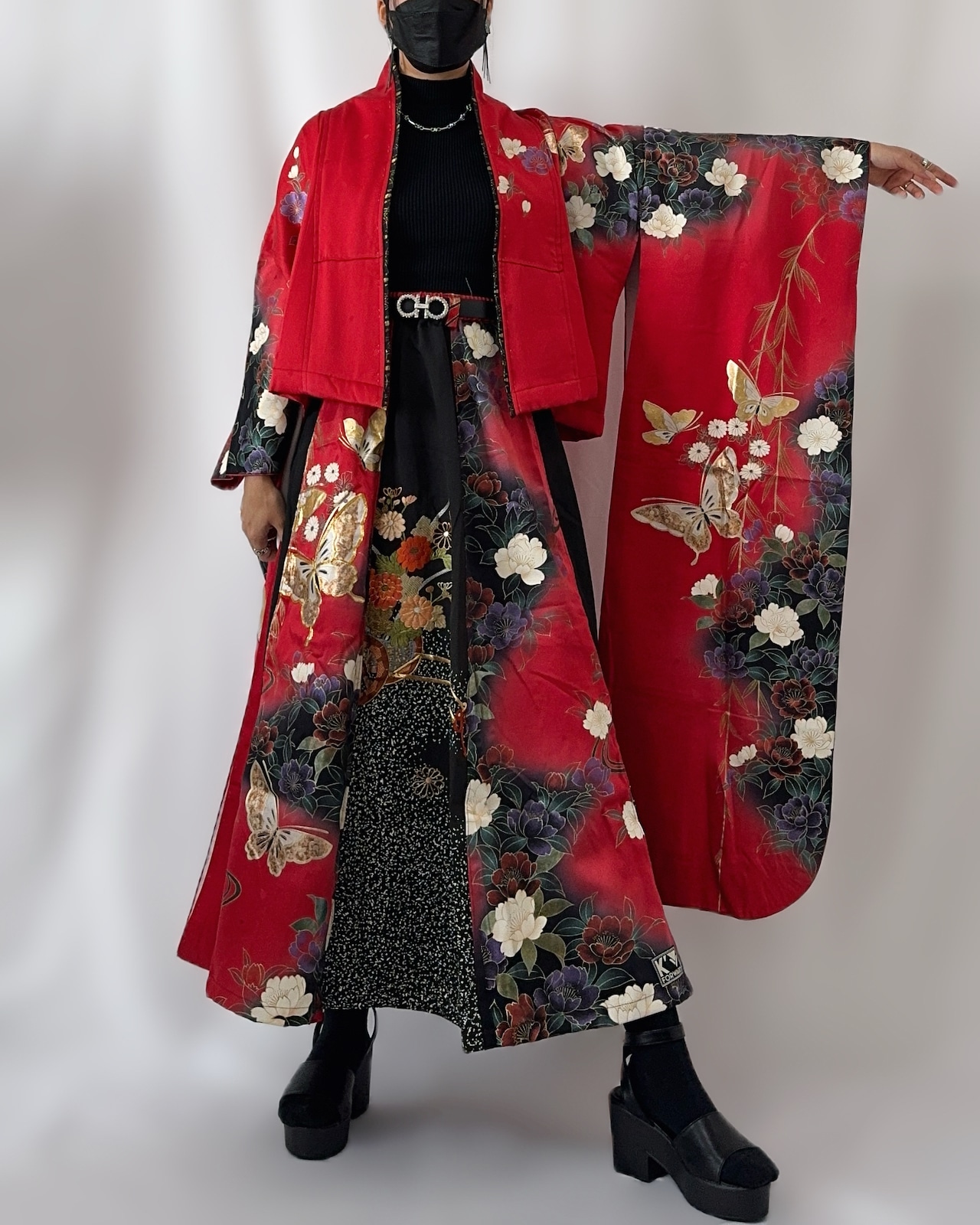 Two piece sets 544 2jacket＋1skirt