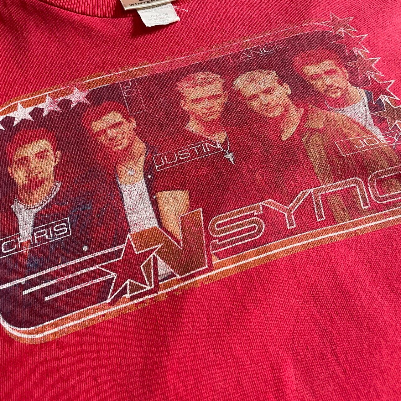 00年代 NSYNC インシンク アーティストTシャツ バンドTシャツ メンズM