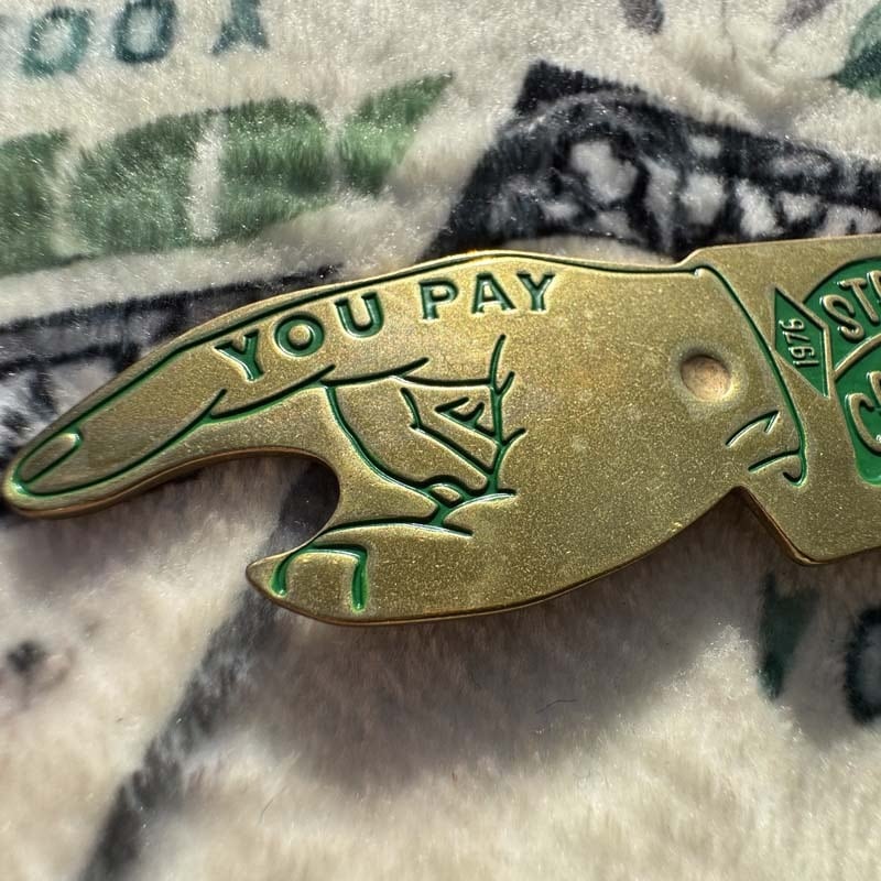 テンダーロイン ユーペイ キーホルダー 未使用 tenderloin you pay