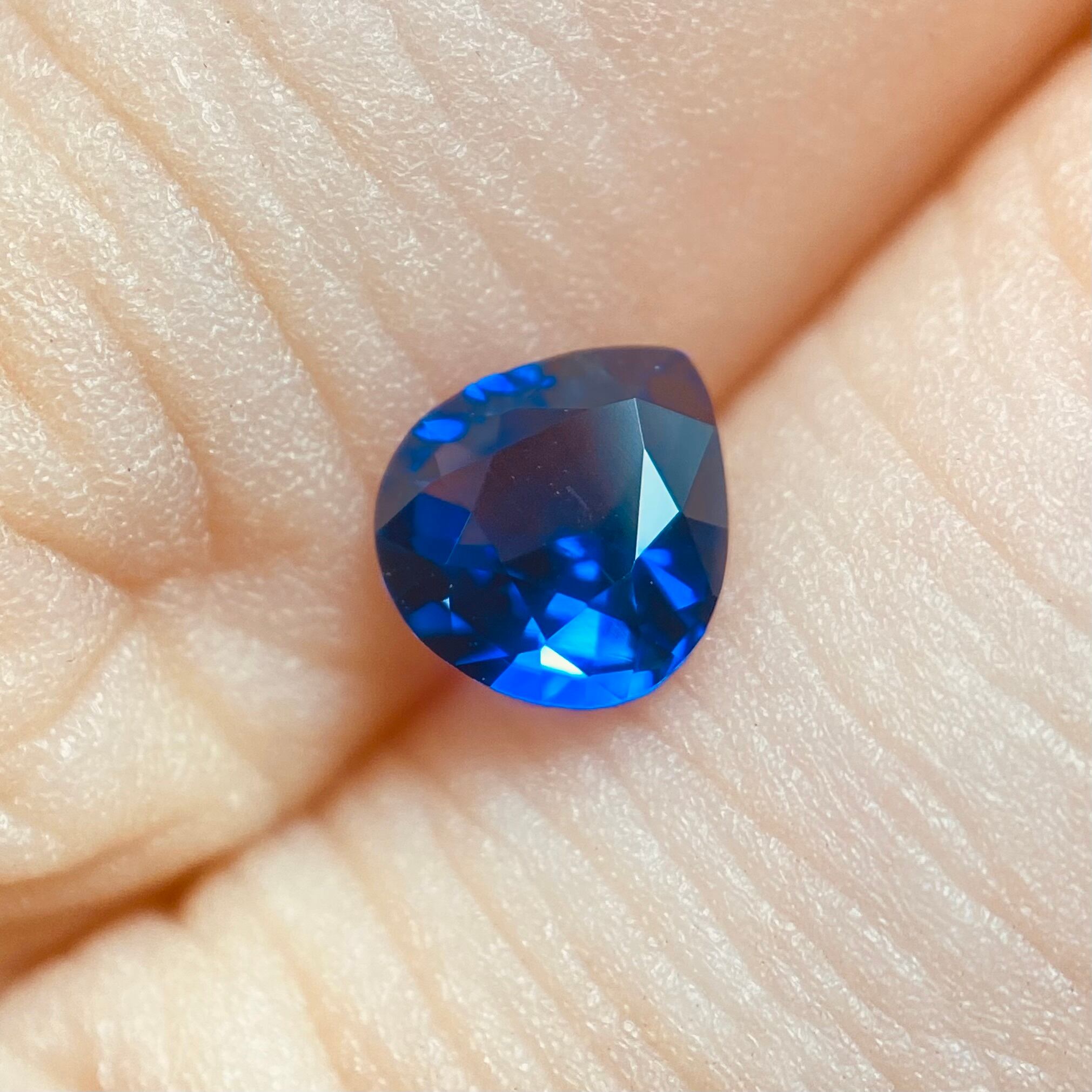 どこまでもブルーなサファイア