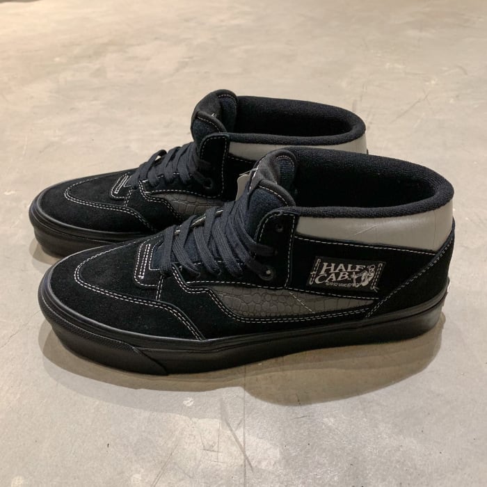 VANS half cab 33 dx black 28.5cm ブラック