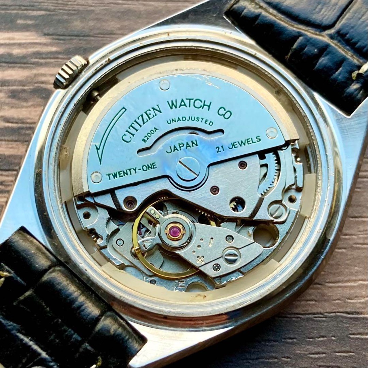 時計 CITIZEN 自動巻 デイデイト 17石 CITIZEN シチズン 4-821505 