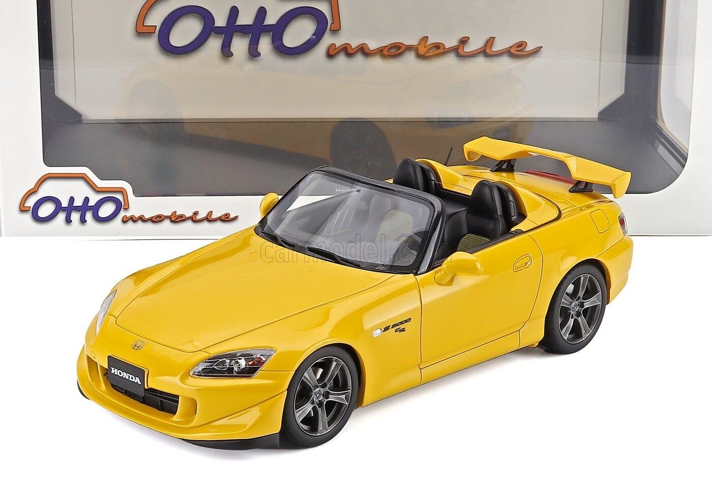 イエロー オープンカー ミニカー ホンダS2000 1/18 箱なし ミニカー 1/18 ホンダ S2000 OTTO-MOBILE 1/18 HONDA S2000 CR SPIDER