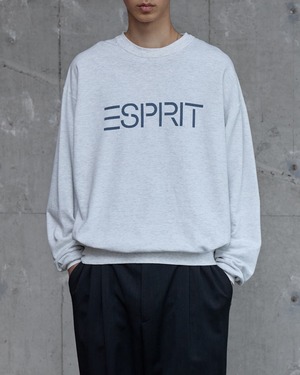 Europe “ESPRIT” printed sweat