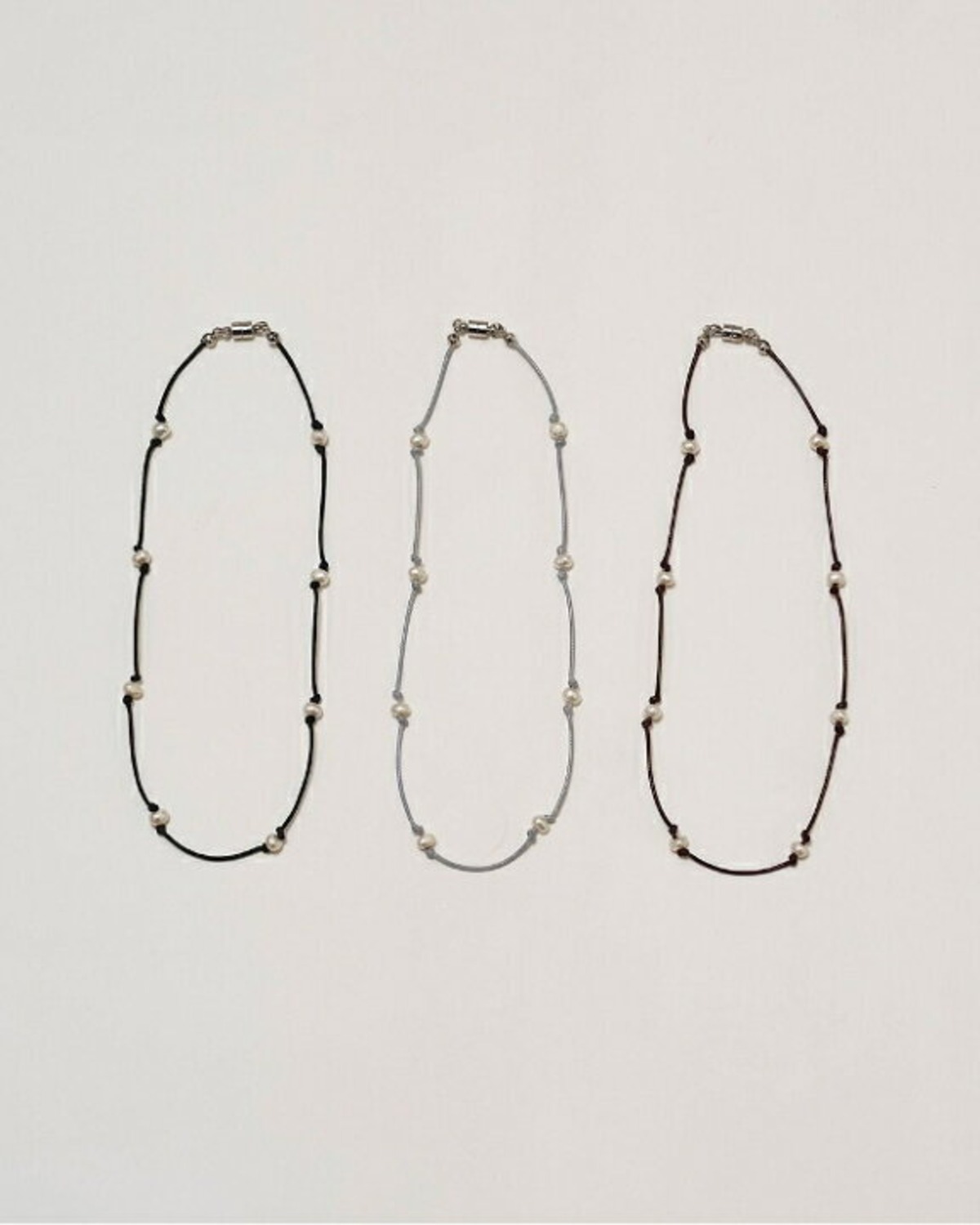 todayful Cord Pearl Choker コードパールチョーカー ネックレス 