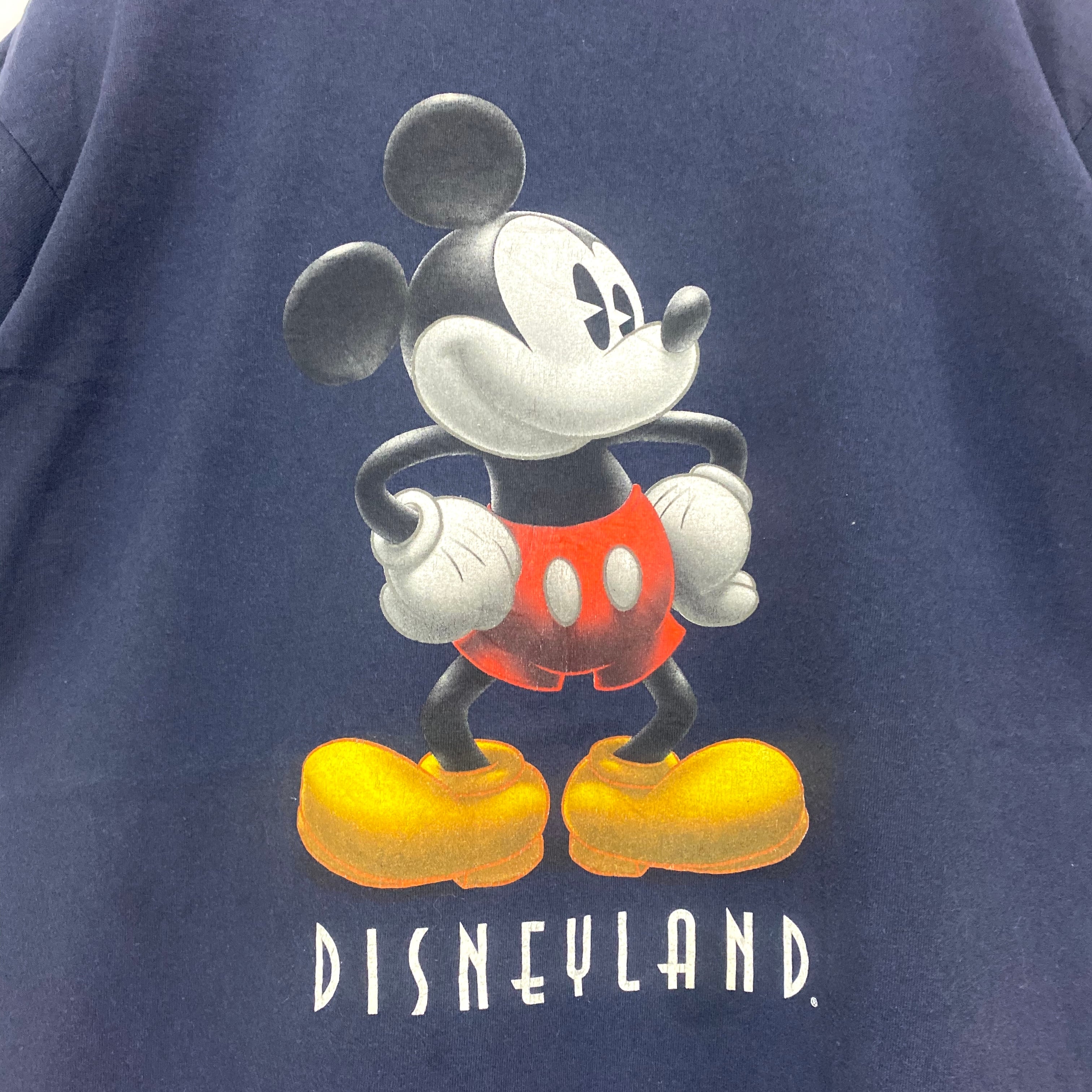 Disneyland ディズニーランド Mickey Mouse ミッキーマウス プリントtシャツ キャラクターtシャツ メンズ レディース 古着 Tシャツ Ws22 30 Cave 古着屋 公式 古着通販サイト