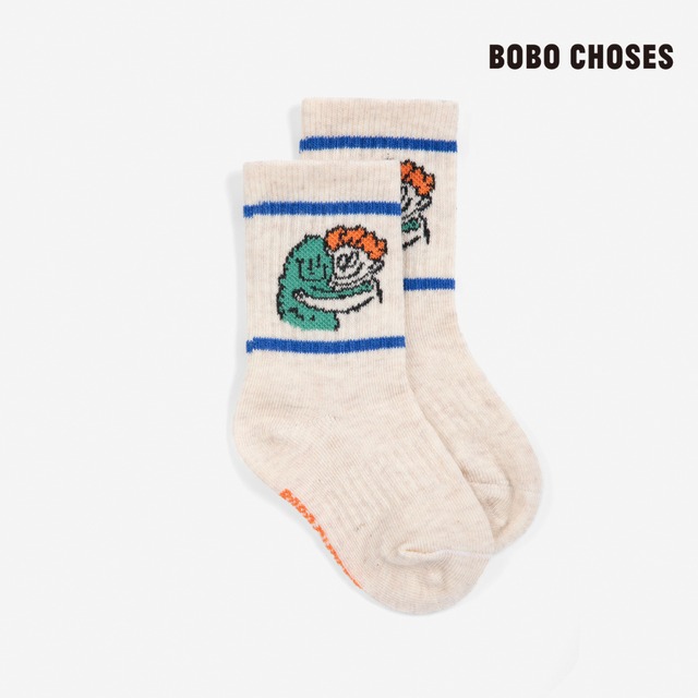 BOBO CHOSES / Hug Hairy Monster short socks