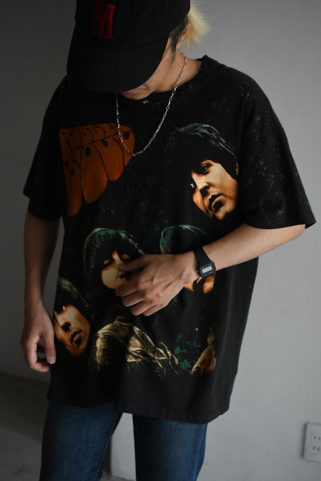 OK/ 90's "The Beatles" print tee shirt