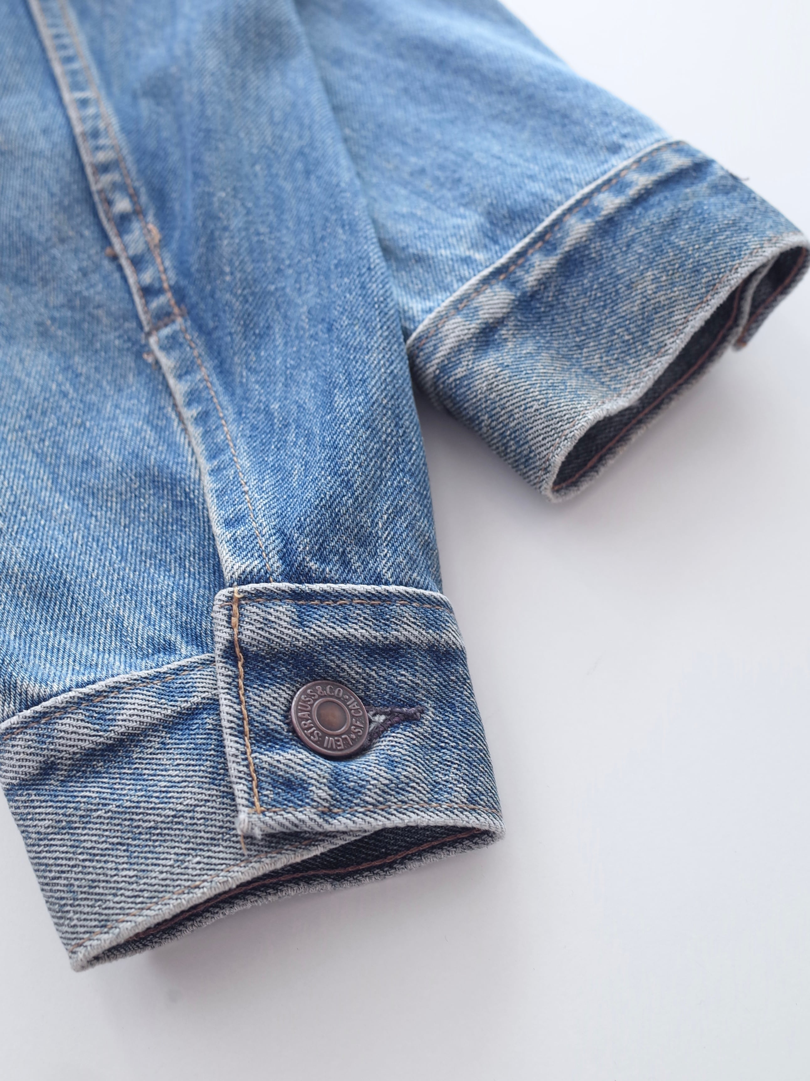 【 Levi's 】80S カナダ製 75506-0217 サイズ44 80-90s Canada Levi's 75506-0217 denim jacket | port.