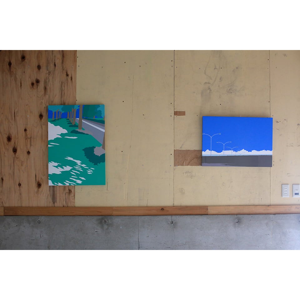 その先の向こう側」acrylic on canvas 728×515×24mm | 4410ART