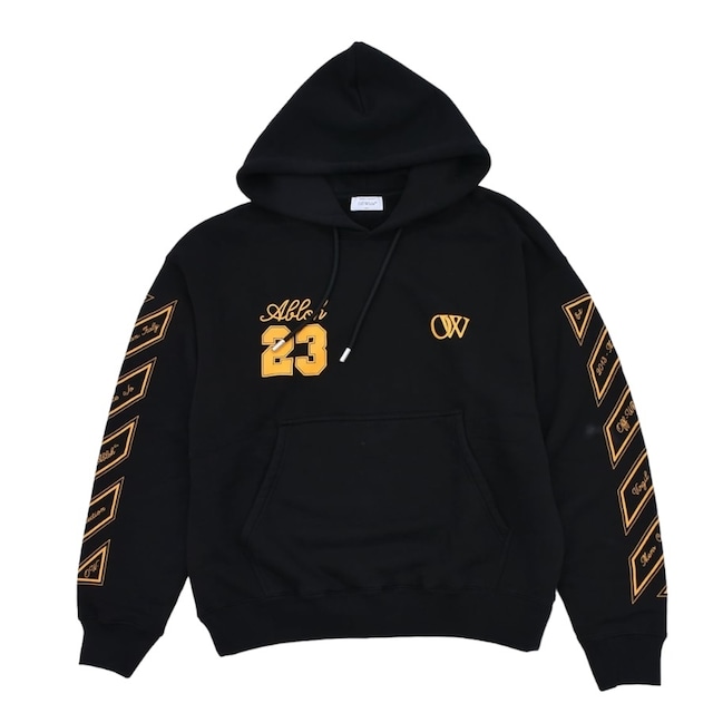 【OFF-WHITE】OW 23 SKATE HOODIE(BLACK/GOLD)