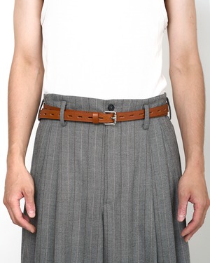HED MAYNER "VERY LONG BELT CAMEL BROWN"