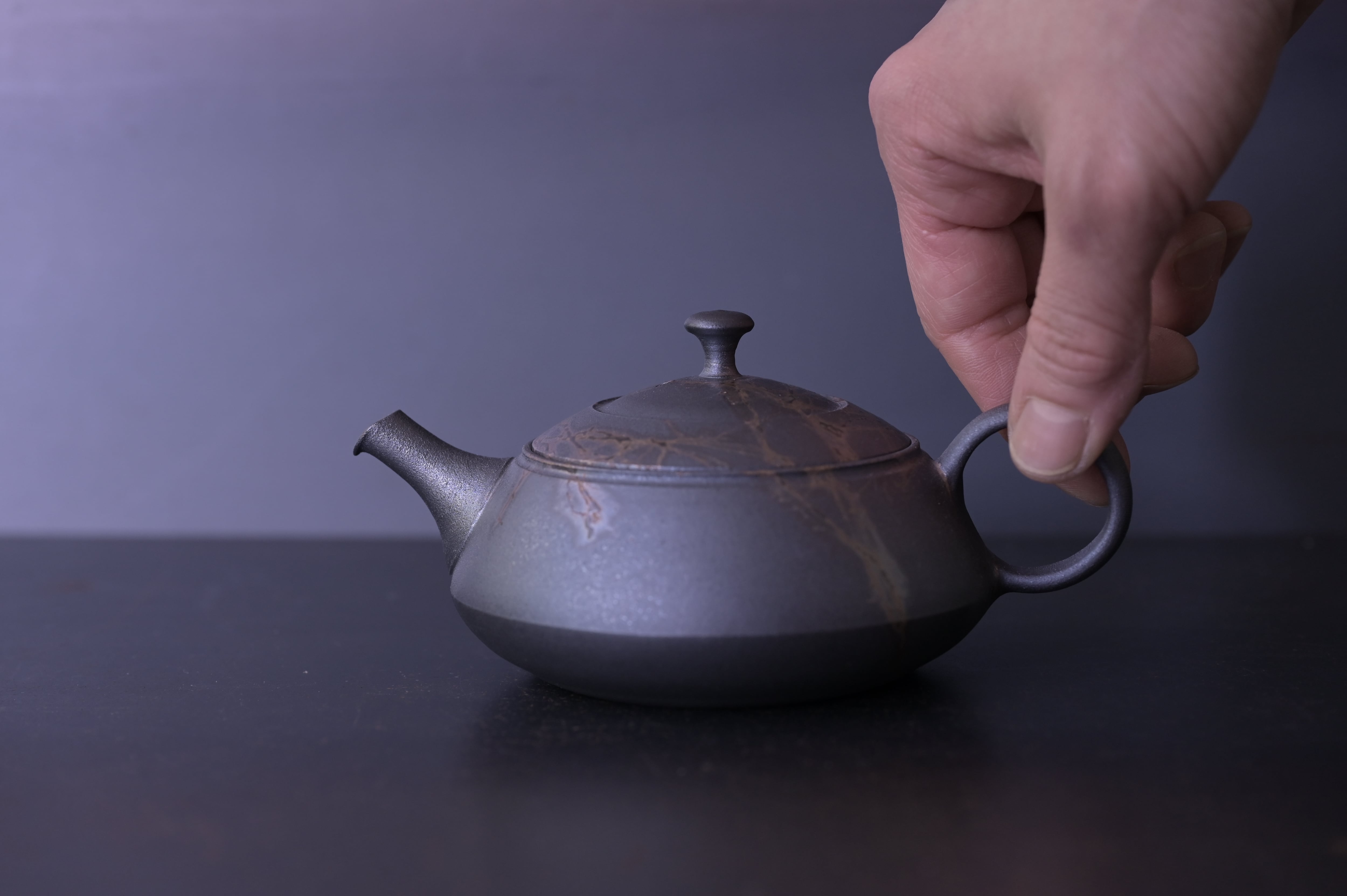 藤田徳太 藻掛後手急須 | 鎌倉倶楽部 茶寮