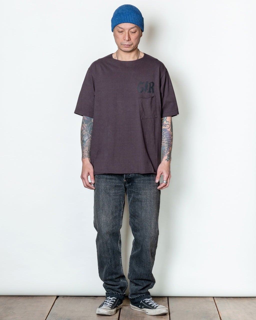 GERUGA ゲルガ ポケットTシャツサイズ4 GERUGA : HEAVY DUTY POCKT TEE | Gusset