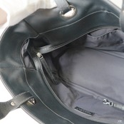 CHANEL シャネル パリビアリッツ GM コーティングキャンバス×レザー トートバッグ シルバー金具 20番台