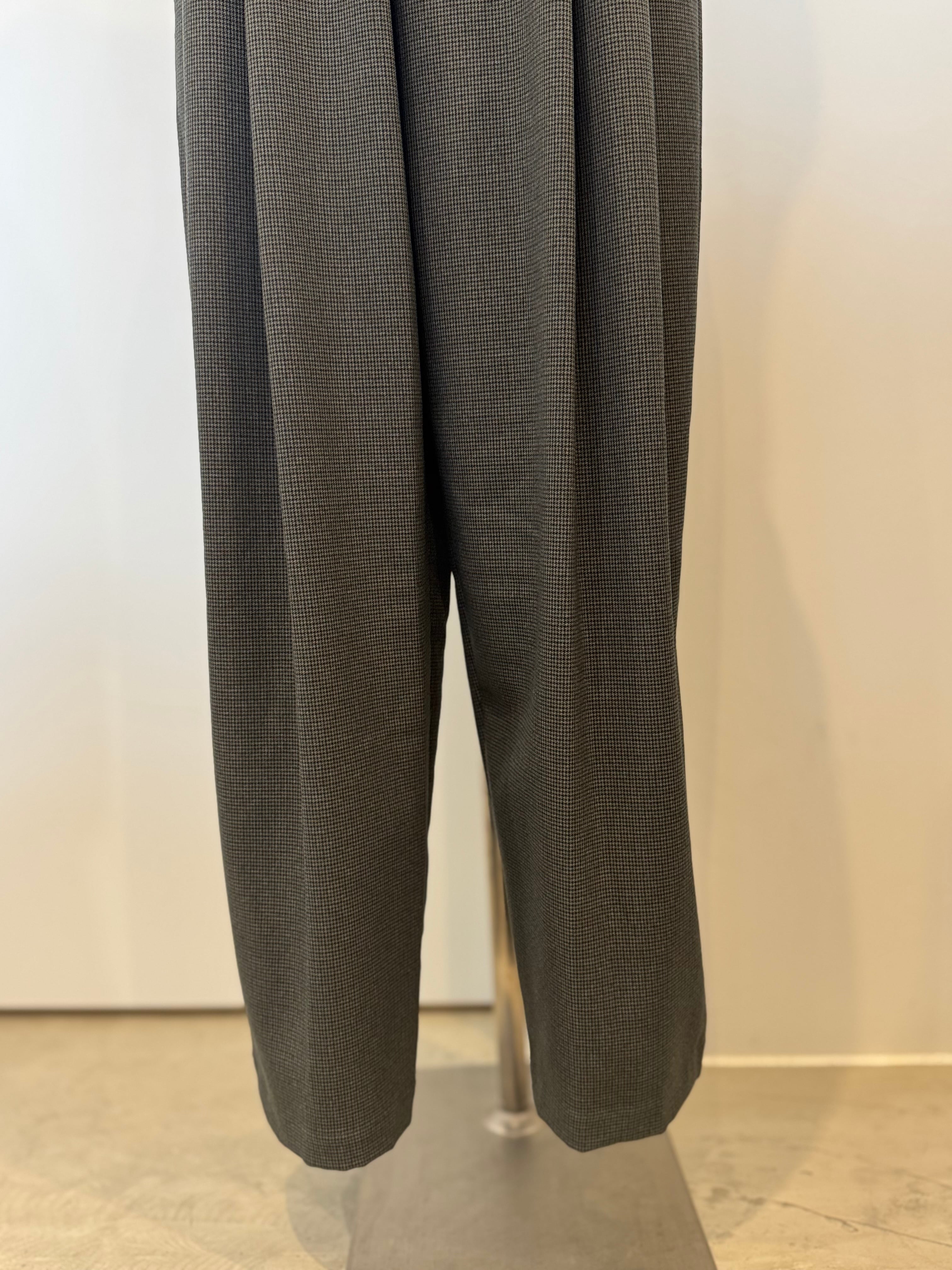 【PASSIONE】千鳥柄タックコクーンパンツ 536658