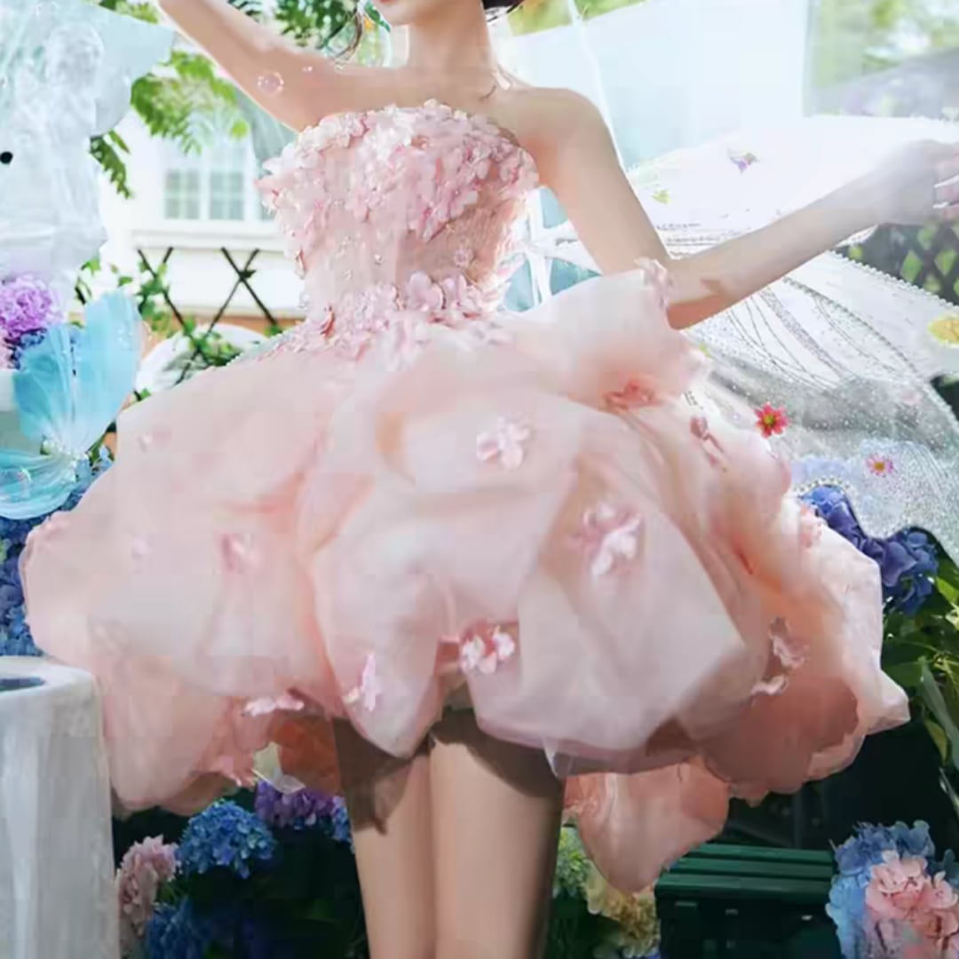 Petal mini dress 260127