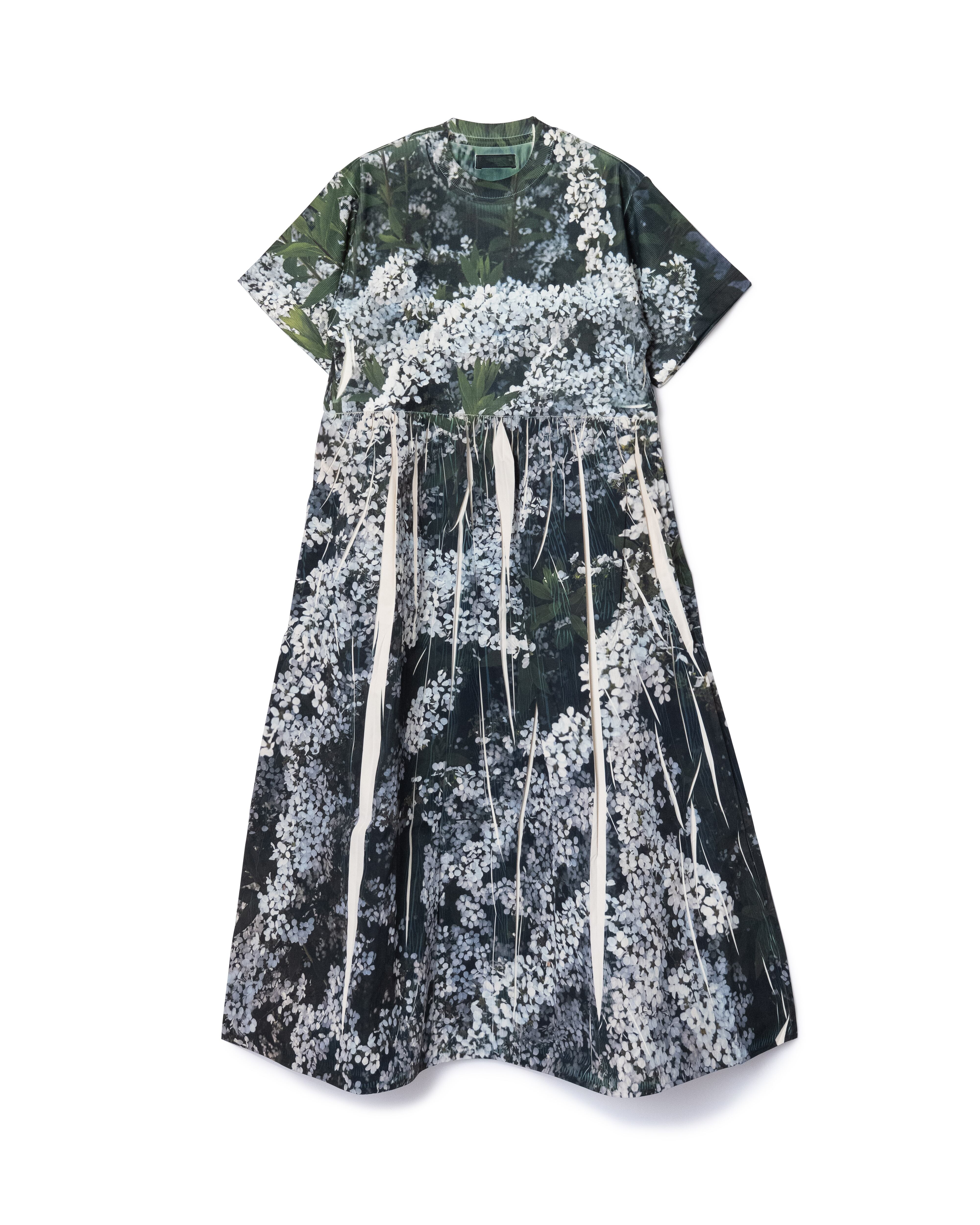 NON TOKYO ノントーキョー】 / DIRECT PRINT RIB ONE-PIECE ダイレクト