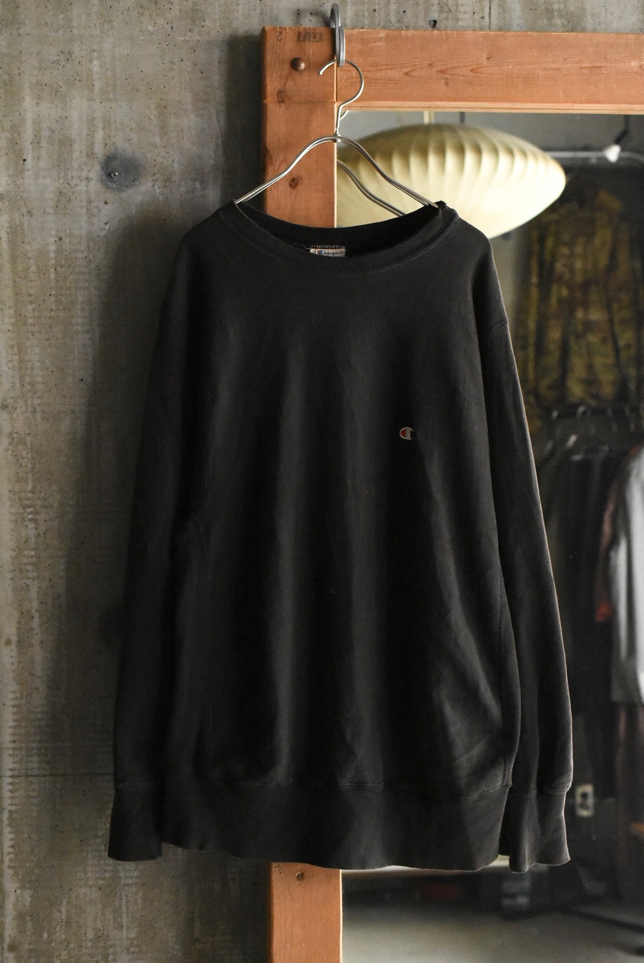 OK／80's "champion" reverse weave sweat