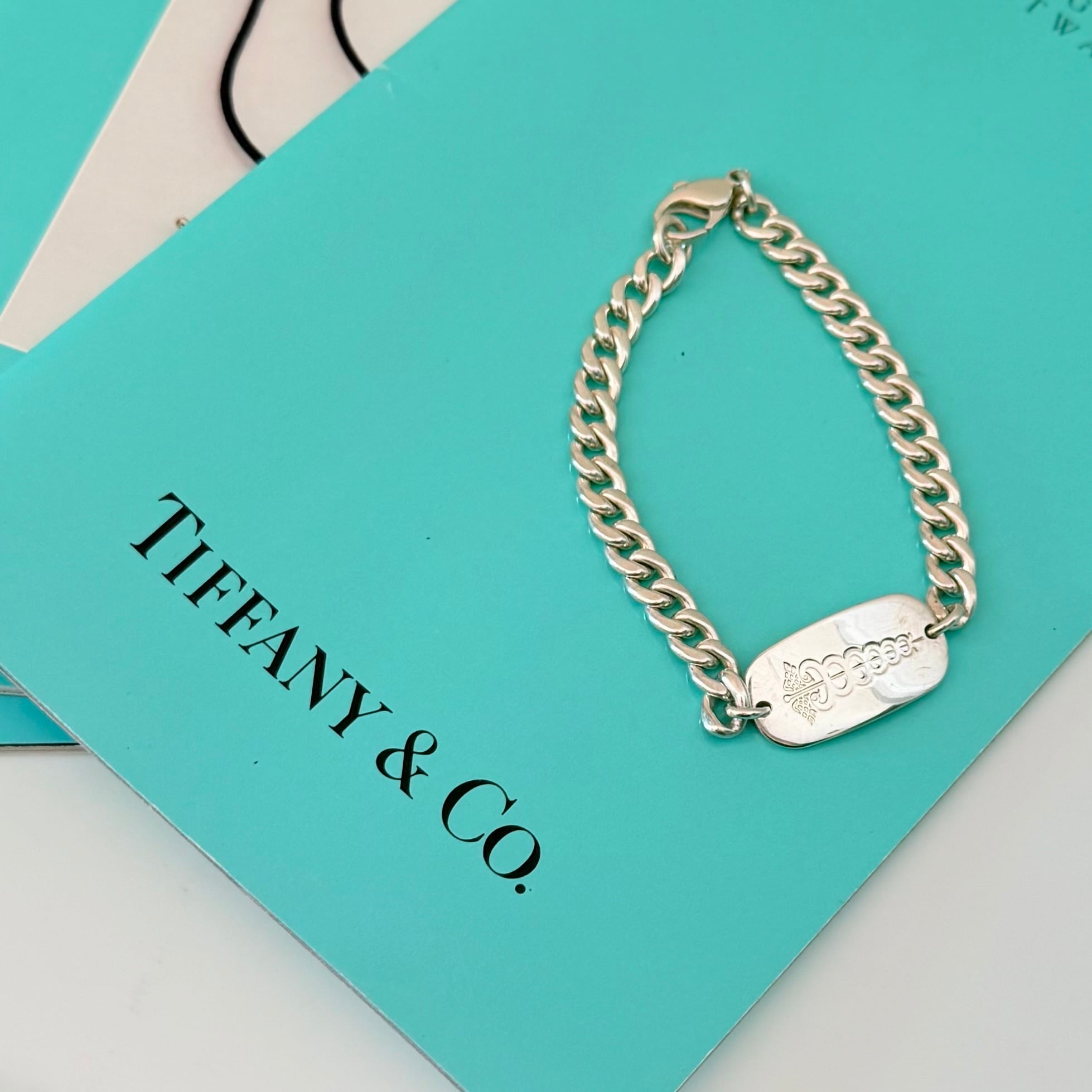 Tiffany＆Co. ティファニー＆コー medical alert id bracelet シルバー