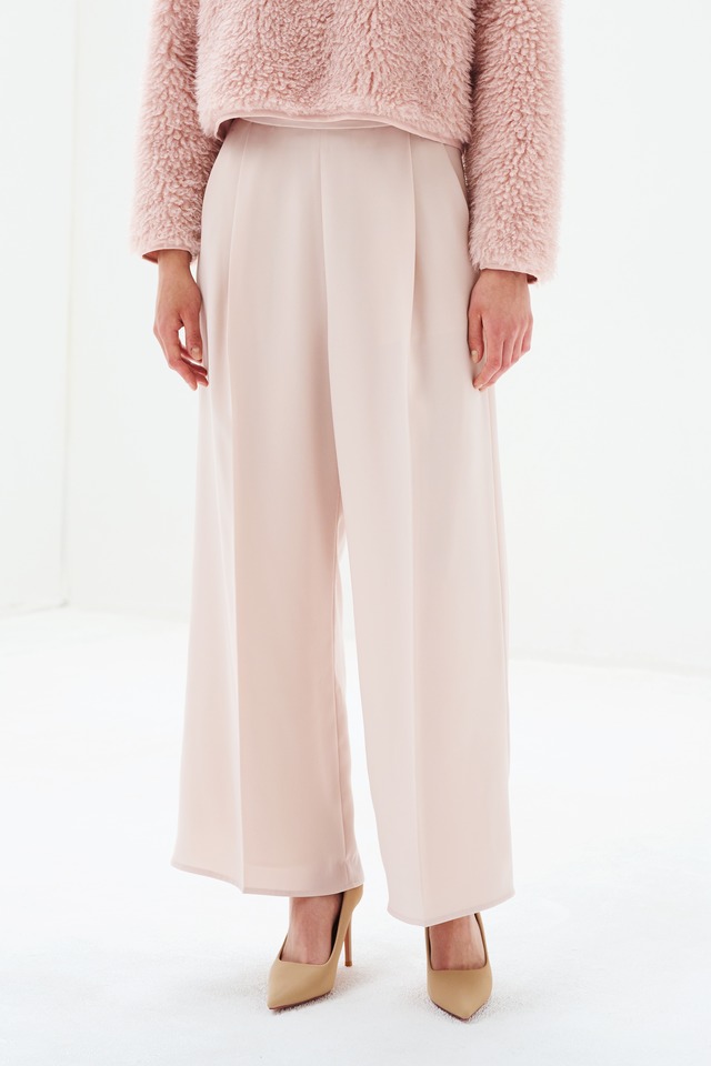 HANDSOME WIDE PANTS PINK