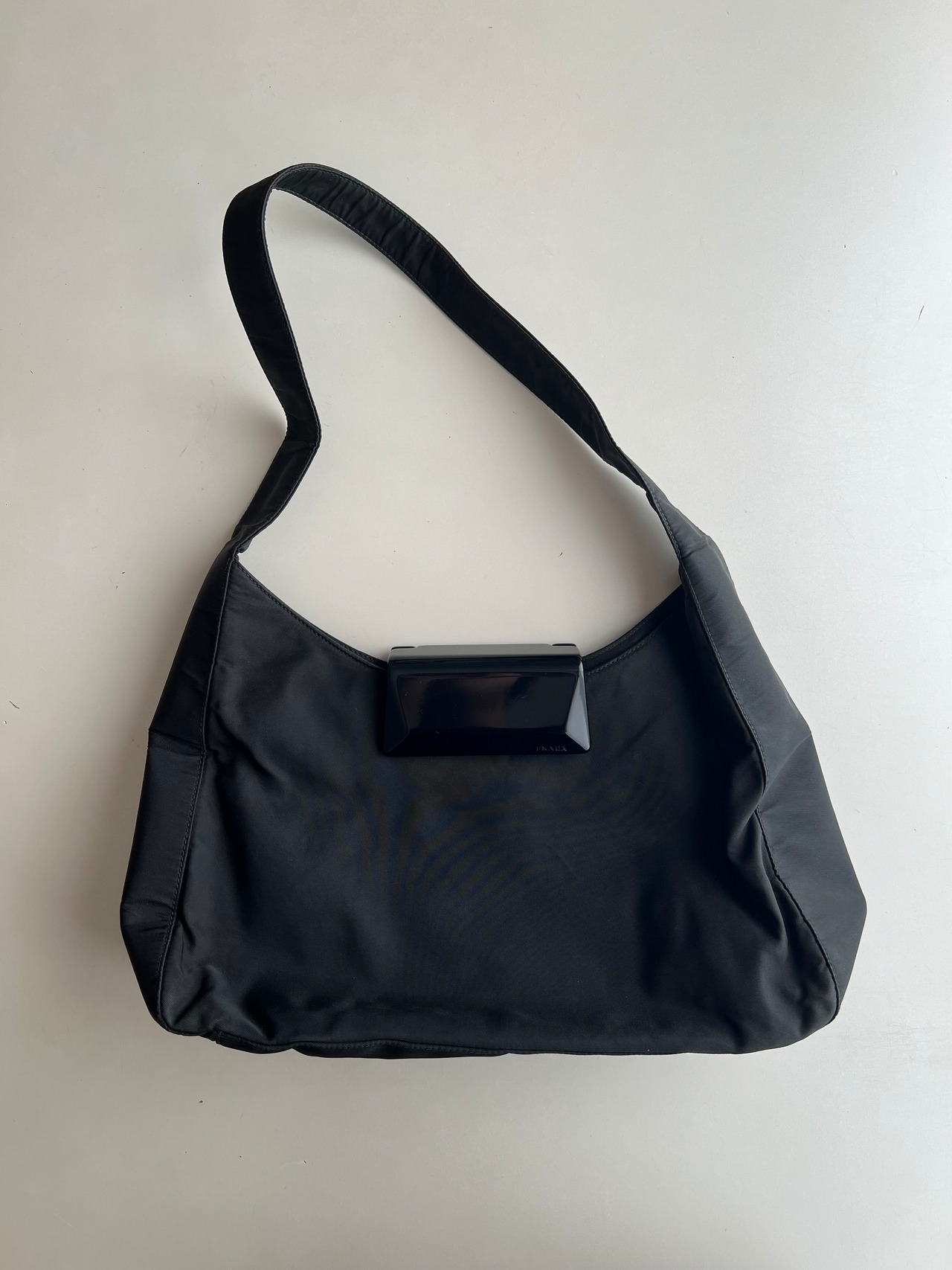 SS1999 PRADA NYLON BELT HAND BAG | triptraproll 