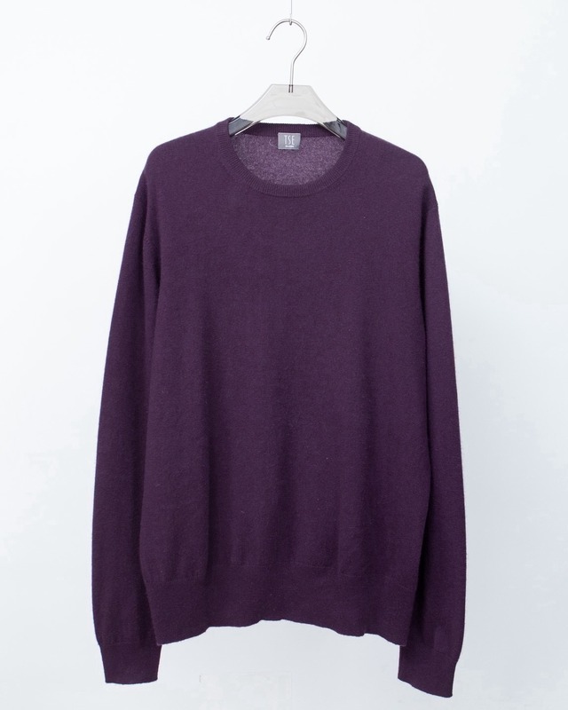 cashmere crew neck knit sweater