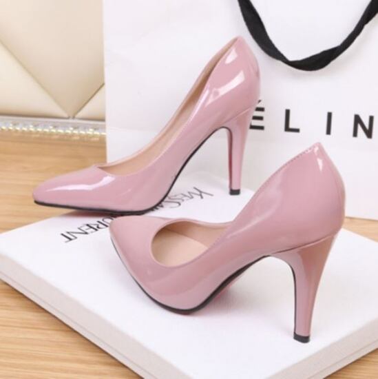 ELIN エナメル ダブルリボン パンプス f1gBb-m11736728953 