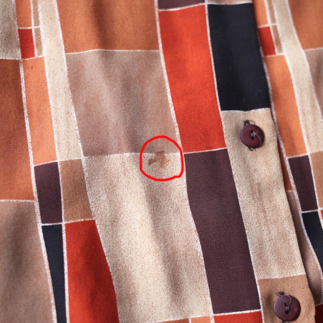 square art minimal pattern loose shirt