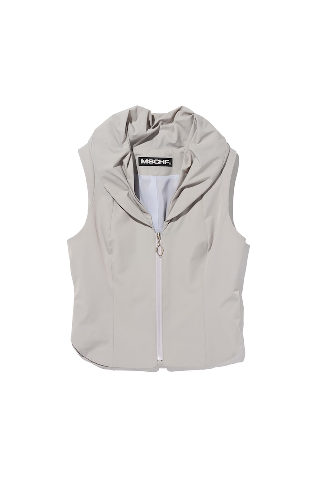 [MSCHF] NYLON EVENING VEST_LIGHT GREY ミスチーフ 正規品 韓国ブランド 韓国ファッション 韓国代行 韓国通販 mischief