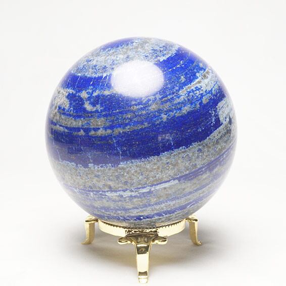 1.2Kg ラピスラズリ 丸玉 91mm スフィア 一点物 151-8233