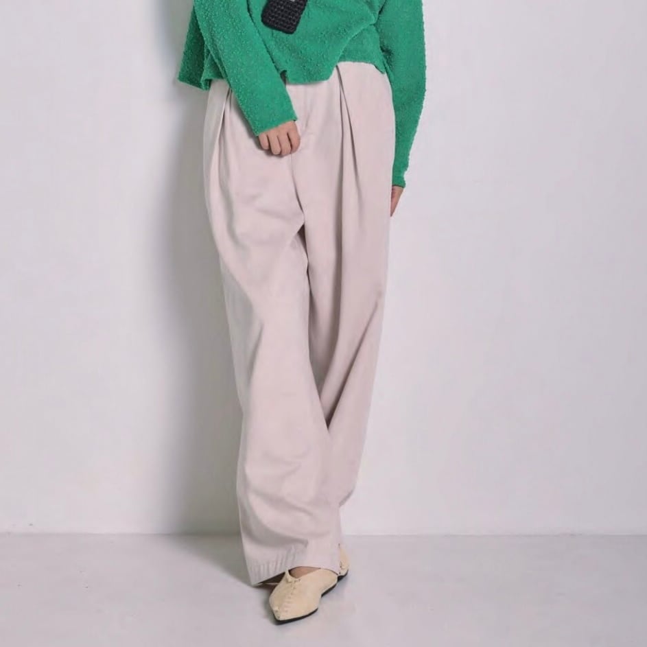 【 CHIGNON 】ハイウエストウォッシュパンツ