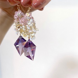 Milky Way Star pierce/purple pink:D