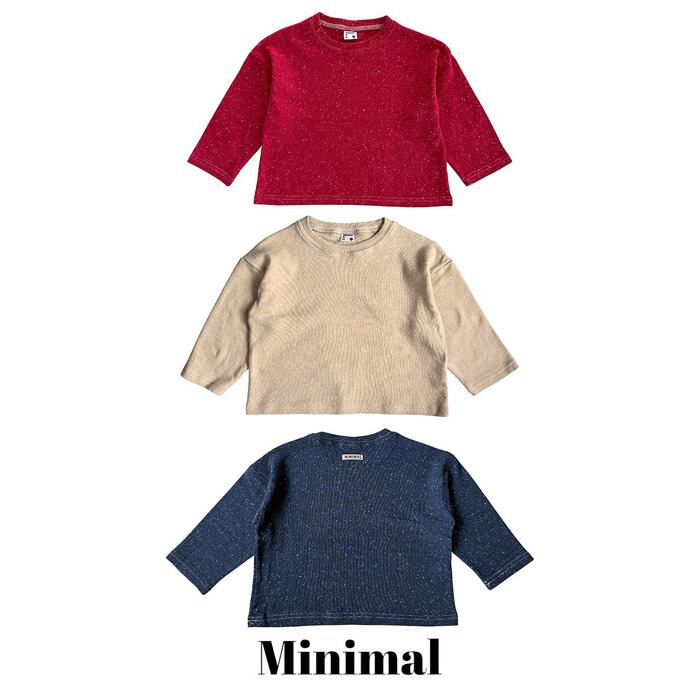 popcorn t-shirt【minimal】※9月中旬〜下旬発送予定
