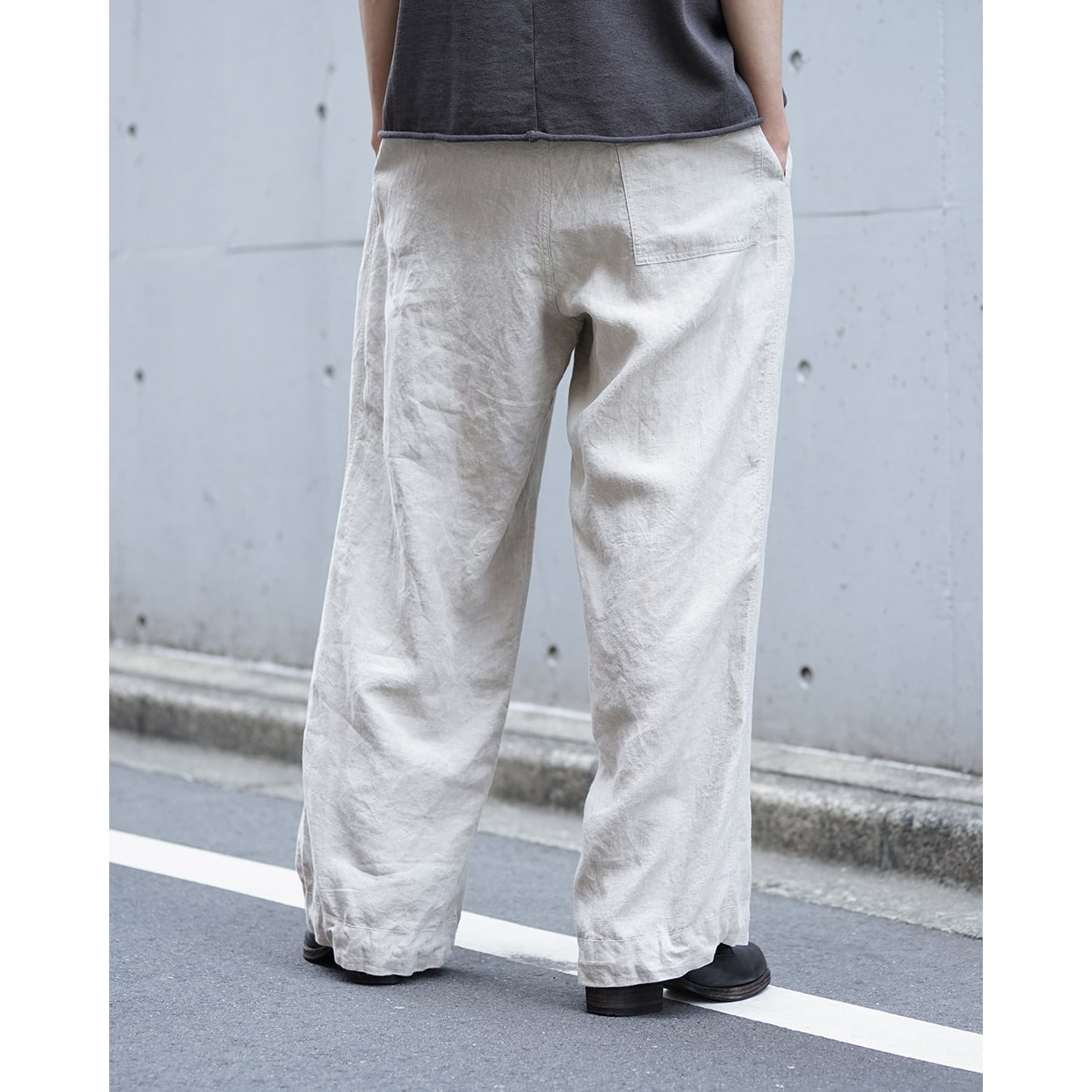 Nomàt] (ノマット) N-P-08 Military Snow PT/Irish LINEN | Clique