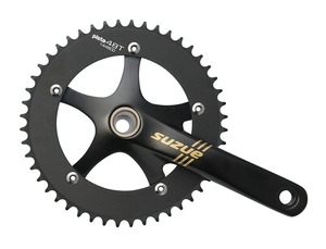 Suzue Crankset Pista Track 144BCD 48t BLK