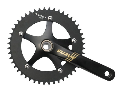 Suzue Crankset Pista Track 144BCD 48t BLK