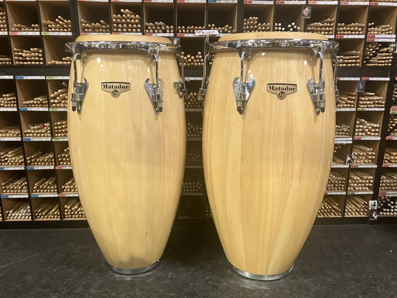 美品USED] LP Matador Wood Congas 11