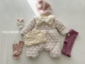 【予約/特典】valu bebe / Sherbet flower padded suit