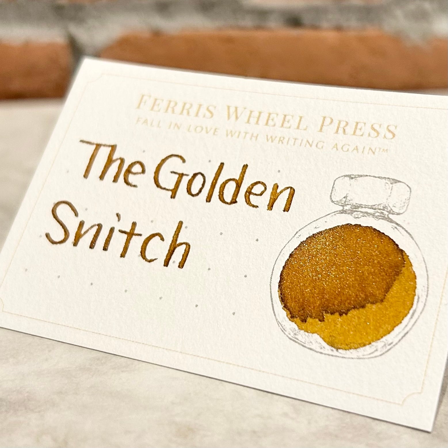 フェリスホイールプレス「ハリーポッター ゴールデンスニッチ(PROPERTY