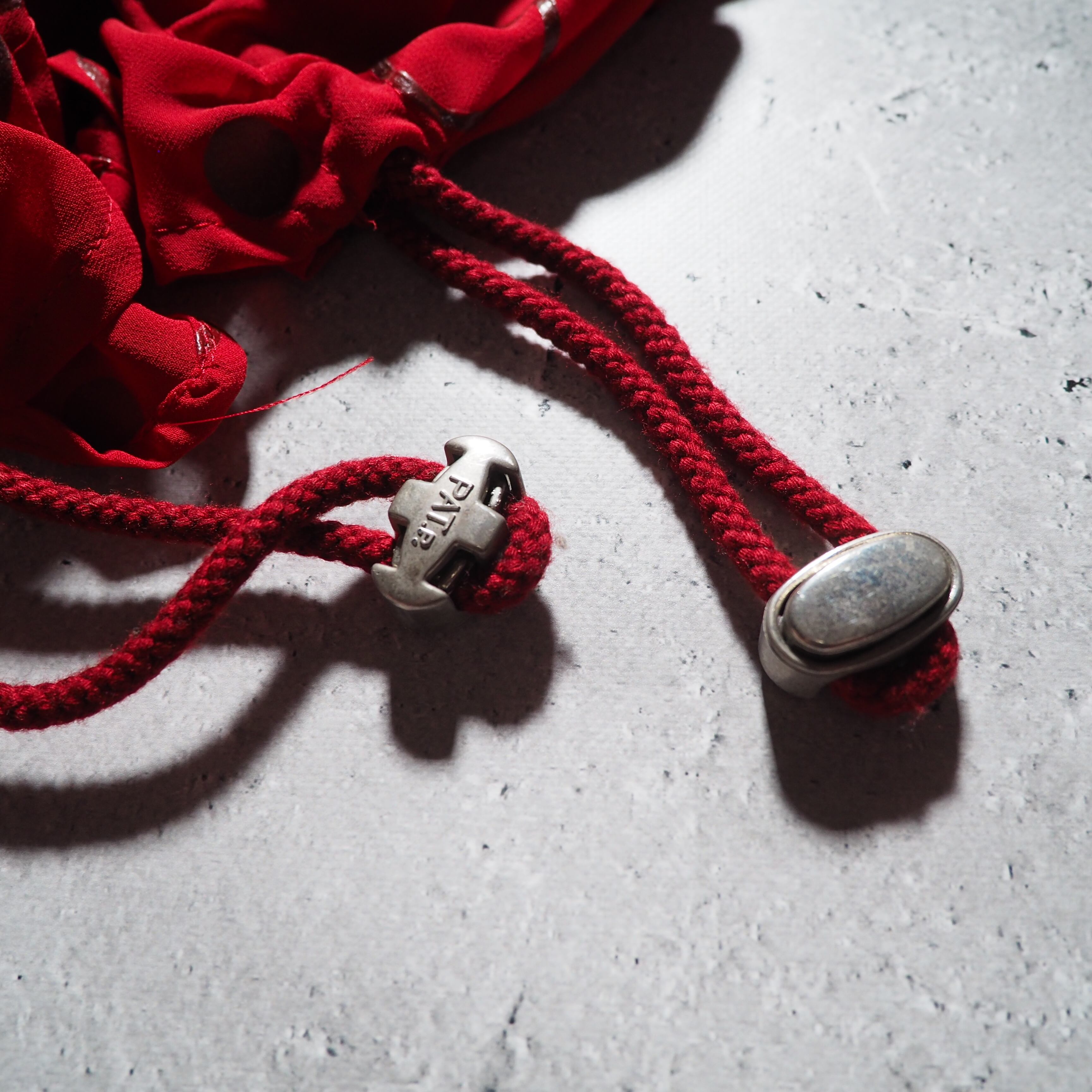 1990s ”franca v.paoloni ” modern rétro Dot pattern vintage Drape shirt