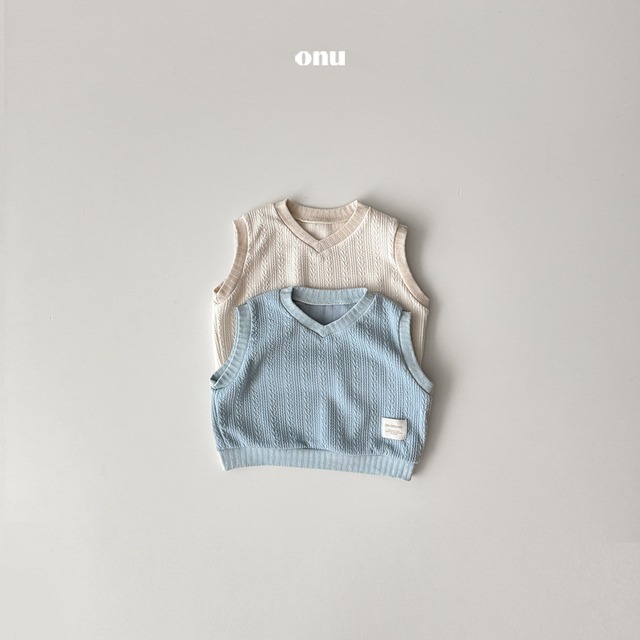 ONU  25/AT Cable Knit Vest（Baby）