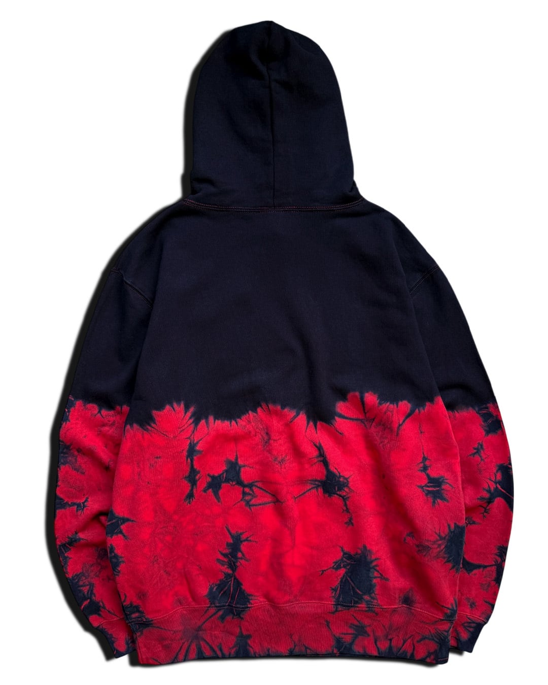 数量限定販売】藍染めタイダイスウェットプルオーバーパーカー DNA