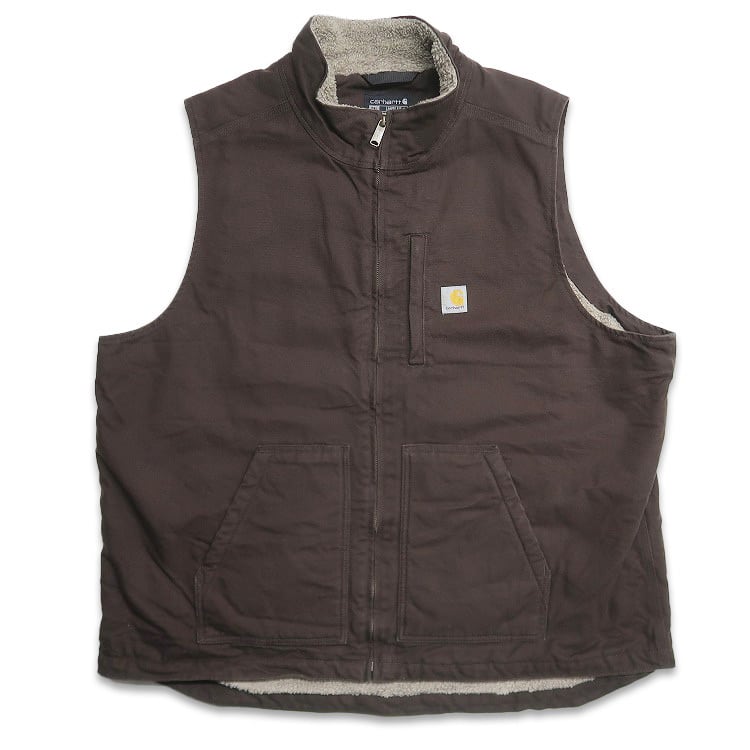 古*r様 Carhartt ブラウン ベスト フリース裏地 古*r様 Carhartt ブラウン ベスト フリース裏地 お 手頃 価格