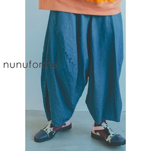 【nunuforme】06-nf18-632-016 ドレープサルエルパンツ 1-2size
