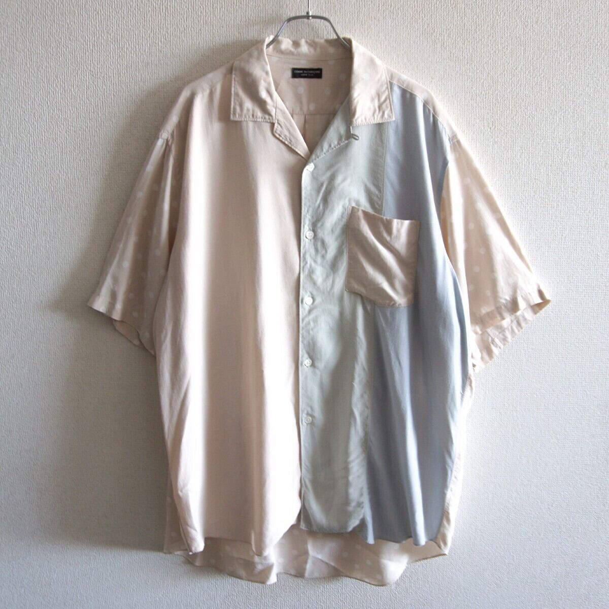 80S/アーカイブ】COMME des GARCONS HOMME【ブラック デニム シャツ 80S/アーカイブ】COMME des GARCONS HOMME【ブラック デニム シャツ
